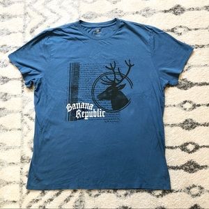 Banana Republic men’s blue t-shirt, size x-large